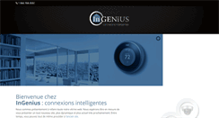 Desktop Screenshot of ingeniusinc.ca